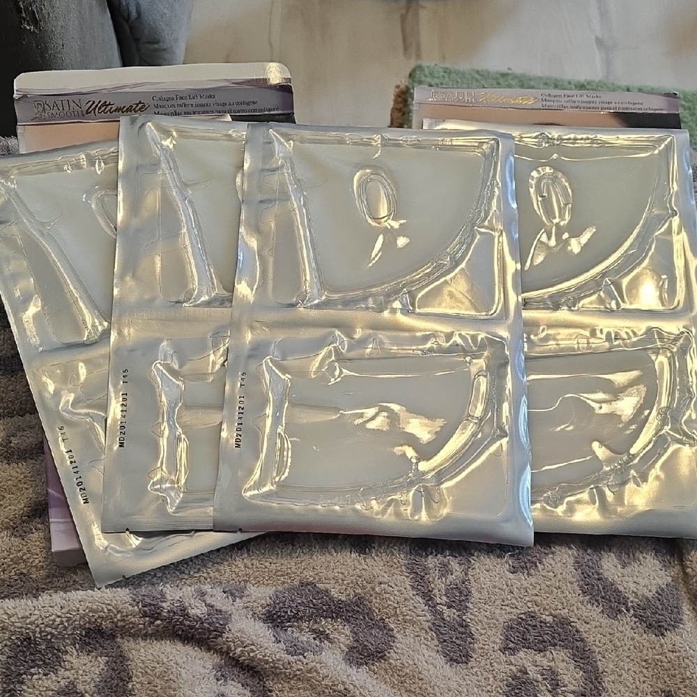 Satin Smooth Ultimate Collagen Face Lift Masks - Picture 4 of 5